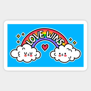 Love Rainbow Magnet